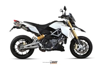 Silencers Exhaust Mivv Suono Stainless Steel Aprilia Dorsoduro 1200 2012 - 2016