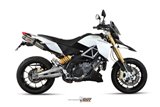 Silencers Exhaust Mivv Suono Stainless Steel Aprilia Dorsoduro 1200 2012 - 2016