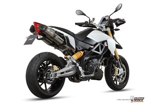 Silencers Exhaust Mivv Suono Stainless Steel Aprilia Dorsoduro 1200 2012 - 2016