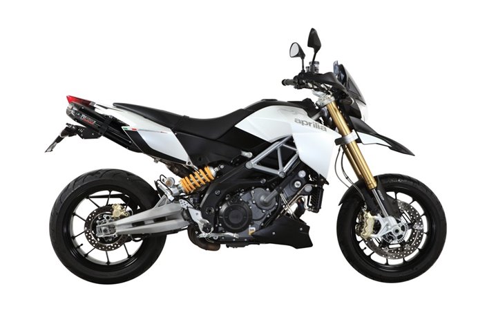 Silencers Exhaust Mivv Suono Black Black Stainless Steel Aprilia Dorsoduro 1200 2012 - 2016