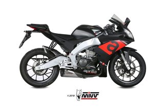 Schalldämpfer Escape Mivv Delta Race Edelstahl Aprilia Rs 125 2017 - 2020