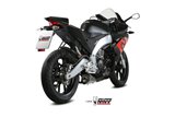 Schalldämpfer Escape Mivv Delta Race Edelstahl Aprilia Rs 125 2017 - 2020