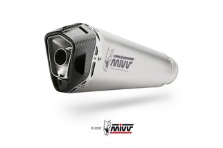 Silencer Exhaust Mivv Delta Race Stainless Steel Aprilia Rs 125 2017 - 2020