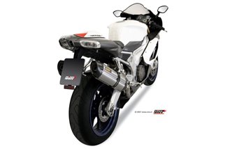 Schalldämpfers Escape Mivv Suono Edelstahl Aprilia Rsv 1000 2004 - 2008