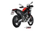 Schalldämpfer Escape Mivv Speed Edge Schwarz Schwarz Edelstahl Aprilia Tuareg 660 2022 - 2022