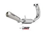 Full System 4 In 2 In 1 Exhaust Mivv X-M1 Titanium Aprilia Rs 660 2020 - 2022