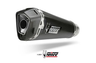 Silencer Exhaust Mivv Delta Race Carbon Aprilia Rsv4 2017 - 2020