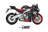 Système Complet 4 En 2 En 1 Echappement Mivv Delta Race Inox Aprilia Rs 660 2020 - 2022