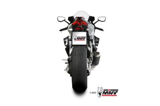 Sistema di Scarico Terminale A.019.SM3C Mivv MK3 in carbonio Aprilia RSV4 2021-2024