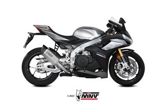 Sistema di Scarico Terminale A.019.SR1T Mivv SR-1 in TITANIO Aprilia RSV4 2021-2024