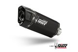 Sistema Di Scarico Terminale A.015.LR1TB Mivv SR-1 in TITANIO NERO Aprilia RSV4 2021-2024