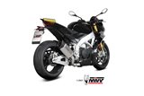 Sistema di Scarico Terminale A.019.SR1T Mivv SR-1 TITANIO Aprilia Tuono V4 1100 2021-2024