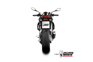 Sistema di Scarico Terminale A.019.SM3C Mivv MK3 CARBONIO Aprilia Tuono V4 1100 2021-2024