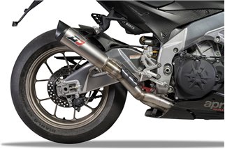 Echappement Semi-Complet Titane Tri-Cone RACING QD EXHAUST Aprilia RSV4 1000-1100 2018-2020