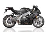 Scarico Terminale Slip-on Slip-on Titanio Tri-Cone RACING QD EXHAUST Aprilia RSV4 1000-1100 2018-2020