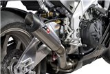 Scarico Terminale Slip-on Slip-on Titanio Tri-Cone RACING QD EXHAUST Aprilia RSV4 1000-1100 2018-2020