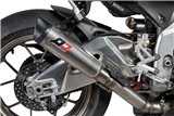 Scarico Terminale Slip-on Slip-on Titanio Tri-Cone RACING QD EXHAUST Aprilia RSV4 1000-1100 2018-2020