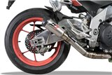 GUNSHOT RACING QD EXHAUST Pot d'échappement Slip-on en titane Aprilia TUONO V4