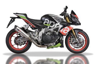 Auspuff Slip-on Titan Tr-Cone QD AUSPUFF Zugelassen Aprilia TUONO V4