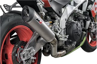 Auspuff Slip-on Titan Tr-Cone QD AUSPUFF Zugelassen Aprilia TUONO V4