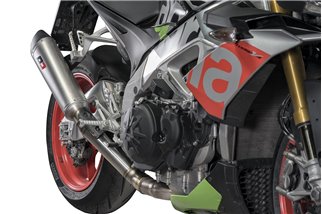 Auspuff Slip-on Titan Tr-Cone QD AUSPUFF Zugelassen Aprilia TUONO V4