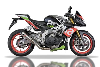 Auspuff Slip-on Titan Tri-Cone RACING Aprilia TUONO V4 QD AUSPUFF