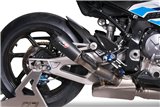 GUNSHOT Dark Matter 60 Échappement Slip-on BMW S1000 RR-M1000RR QD ÉCHAPPEMENT