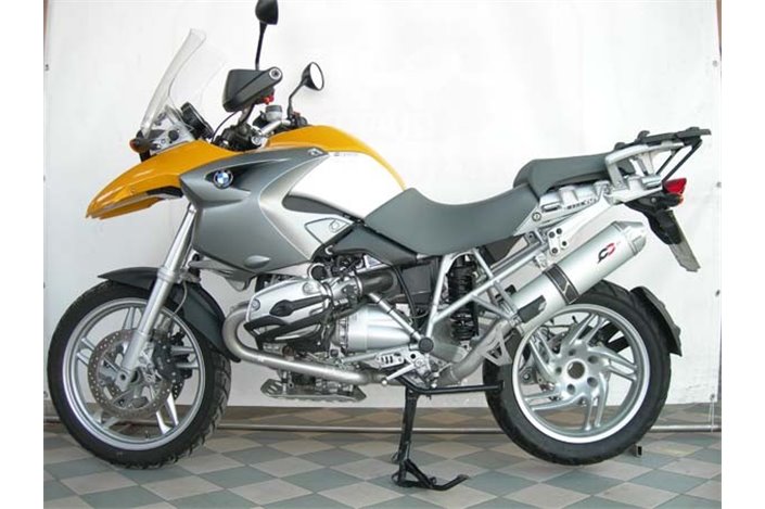 2 in 1 collectors De-catalyst Modular System BMW R1200 GS 2004 2009 QDEXHAUST