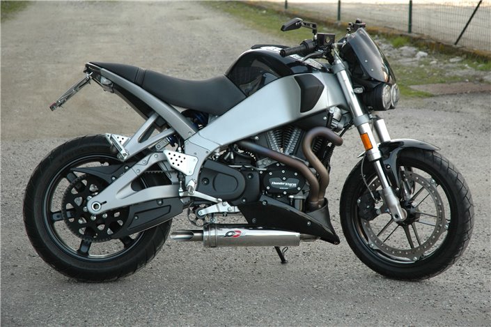 Paar Auspuffschalldämpfer Buell XB9-XB12-Ulysses 2008 QD EXHAUST