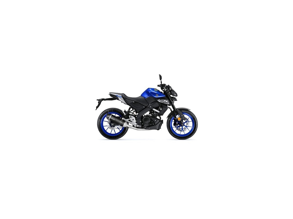 Full System Exhaust Leovince Lv One Evo Black Edition Yamaha Mt-125 2020