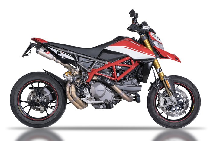 Paar Gunshot-Titan-Auspuffschalldämpfer, zugelassen für Ducati Hypermotard 950 QD EXHaust