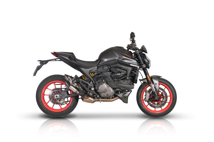 Système d'échappement Slip-on Power-Gun pour Ducati Monster 937 QD EXHAUST