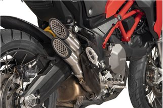 Ducati MULTISTRADA 950 QD AUSPUFF Slip-on Power-Gun Auspuffanlage