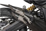 Ducati MULTISTRADA 950 QD EXHAUST Slip-on Power-Gun Exhaust System