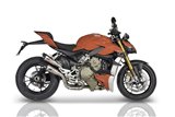 Impianto di Scarico Semi-completo Twin Gunshot 2020 Ducati Streetfighter V4 QD HAUST