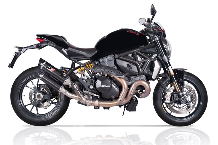 Impianto di Scarico Terminale Magnum Carbon Ducati Monster 1200R QD EXHAUST