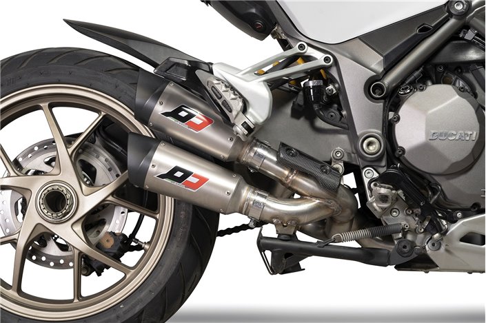 Système d'échappement Twin Gunshot pour Ducati Multistrada 1260 QD