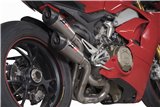 Halbvollsystem Twin Gunshot Ducati Panigale V4 QD EXHAUST Endauspuffanlage