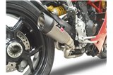 Impianto di Scarico Terminale 2 in 1 GUNSHOT 60 RACING Ducati SuperSport 939 QD EXHAUST