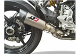 Impianto di Scarico Terminale 2 in 1 GUNSHOT 60 RACING Ducati SuperSport 939 QD EXHAUST