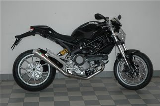 Impianto di Scarico Completo 2 in 1 con Terminale Serie MaXcone Ducati Monster 796 QD EXHAUST