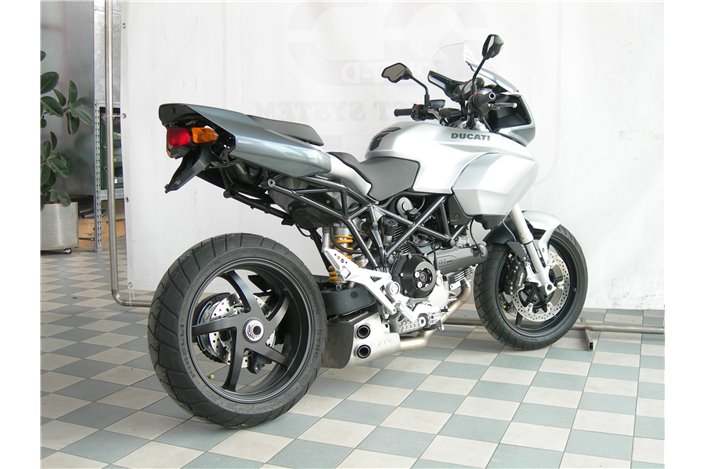 Impianto di Scarico Terminale Serie Ex-Box in Acciaio Inox Ducati Multistrada 1000 1100 QD EXHAUST