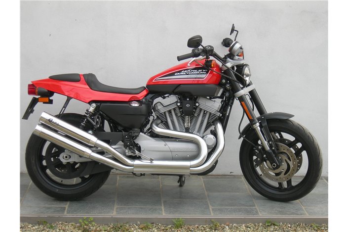 Paar verchromte Auspuffschalldämpfer Harley Davidson XR1200 QD EXHAUST