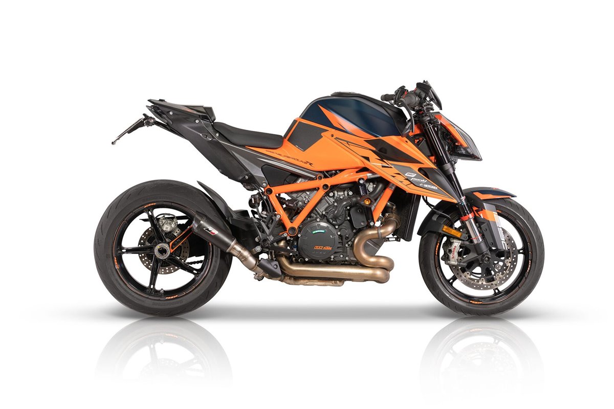 GUNSHOT Dark Matter 60 Slip-on-Auspuffanlage KTM 1290 Super Duke R 2020 QD-AUSPUFF