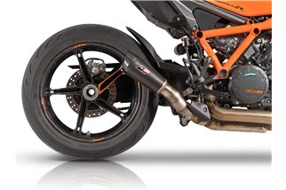 Système d'échappement Slip-on GUNSHOT Dark Matter 60 KTM 1290 Super Duke R 2020 QD EXHUST