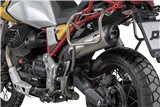 Impianto di Scarico Terminale Slip-On Titanio Tronco-Cono MOTO GUZZI V 85TT QD EXHAUST