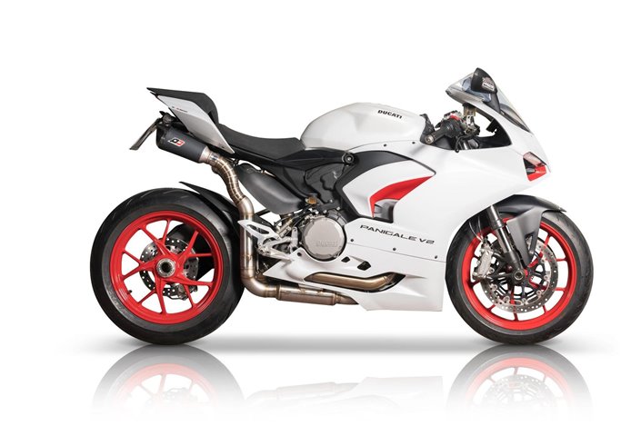 Impianto di Scarico Terminale Semi-Completo Ducati Panigale V2 QD EXHAUST