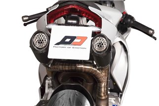 Ducati Panigale V2 QD EXHAUST Halbkomplette Endauspuffanlage