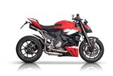 Système d'échappement terminal semi-complet Ducati Streetfighter V2 QD EXHAUST