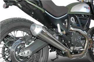 Impianto Terminale di Scarico Slip-On Euro 3 Ducati Scrambler QD EXHAUST